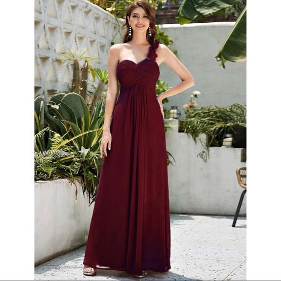 Ever-Pretty One Shoulder Sweetheart Formal Dress - Picture 1 of 10